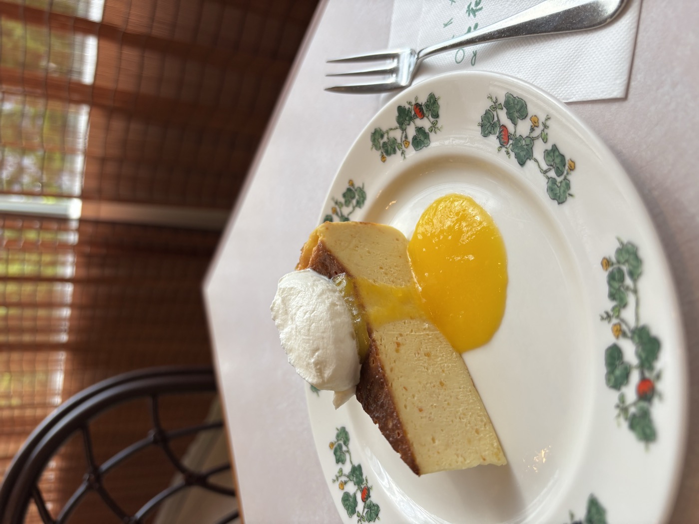六花亭 NEWバスクチーズケーキ オレンジ